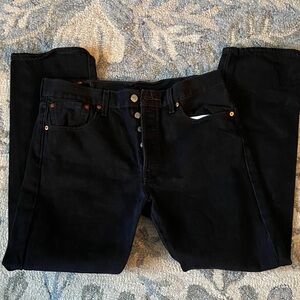 Levi's 501 Classic Black Jeans W33 L30